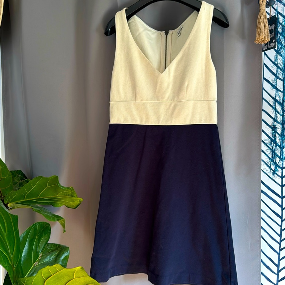Jcrew color block dress